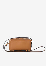 Valentino Mini Alltime Leather Crossbody Bag Almond 6W2P0AI5-RZR-KEL