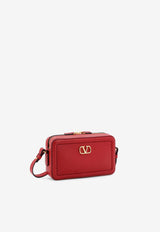 Valentino Mini Alltime Leather Shoulder Bag Red 6W2P0AI5RZR_0RO