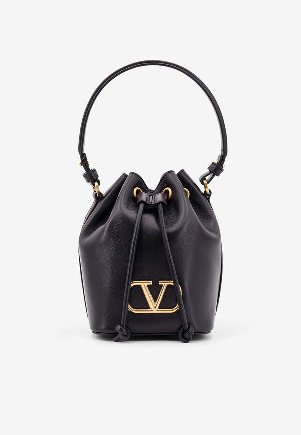 Valentino Mini VLogo Signature Bucket Bag Black 6W2P0Z44VNL_0NO