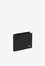 Valentino VLogo Bi-Fold Leather Wallet Black 6Y2P0V08UAG/Q_VALE-0NO