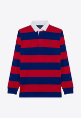 Polo Ralph Lauren Striped Long-Sleeved Polo T-shirt Multicolor 710717116048CO/P_POLOR-RC