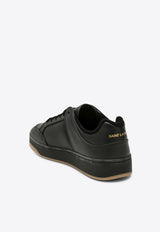 Saint Laurent SL/61 Leather Low-Top Sneakers Black 713600AAB85/P_YSL-1613