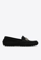 Salvatore Ferragamo Odilia Leather Loafers 01E393 ODILIA 1 757935-NERO