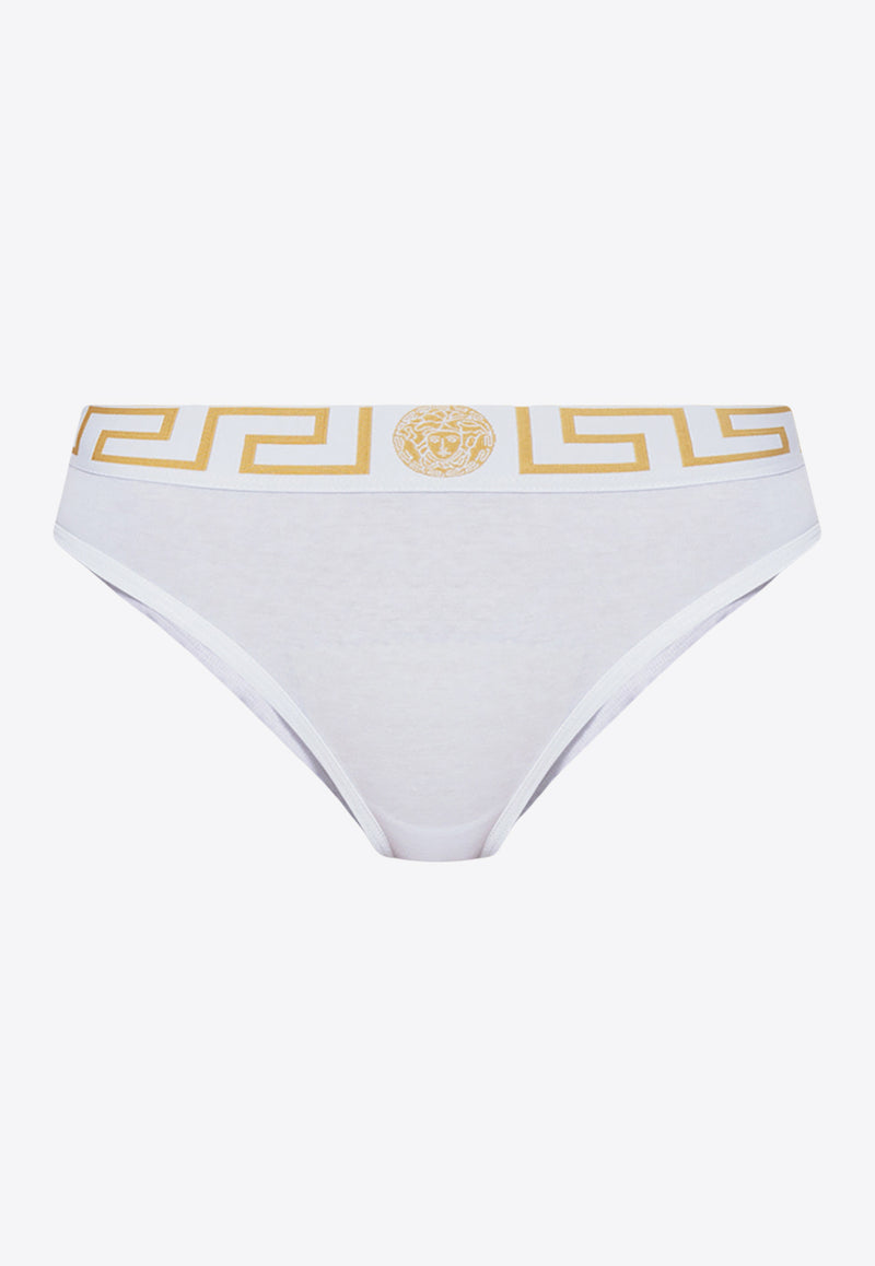 Versace Greca Borders Briefs 1001381 A232741-A1001