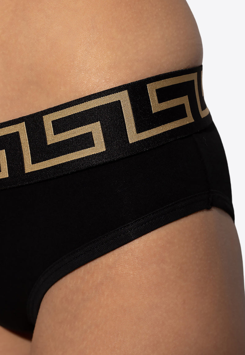 Versace Greca Borders Briefs 1001381 A232741-A1008