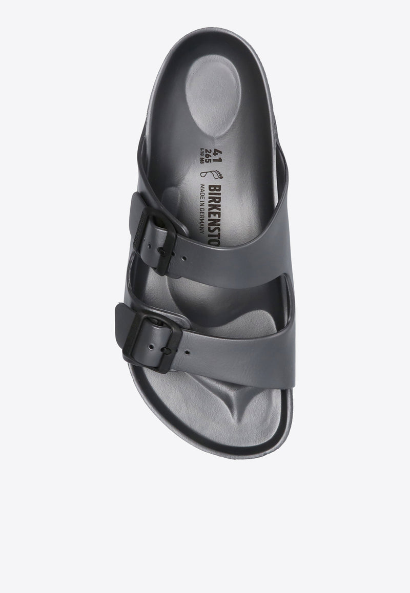 Birkenstock Arizona Logo-Detail Slides 1001497 0-ANTHRACITE