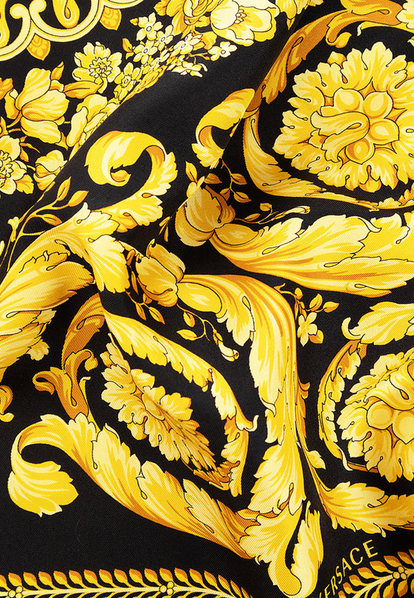 Versace Barocco Large Silk Foulard 1001600 1A04577-5B000