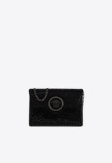 Versace Crystal-Embellished La Medusa Envelope Clutch 1003018 1A06487-1B00E