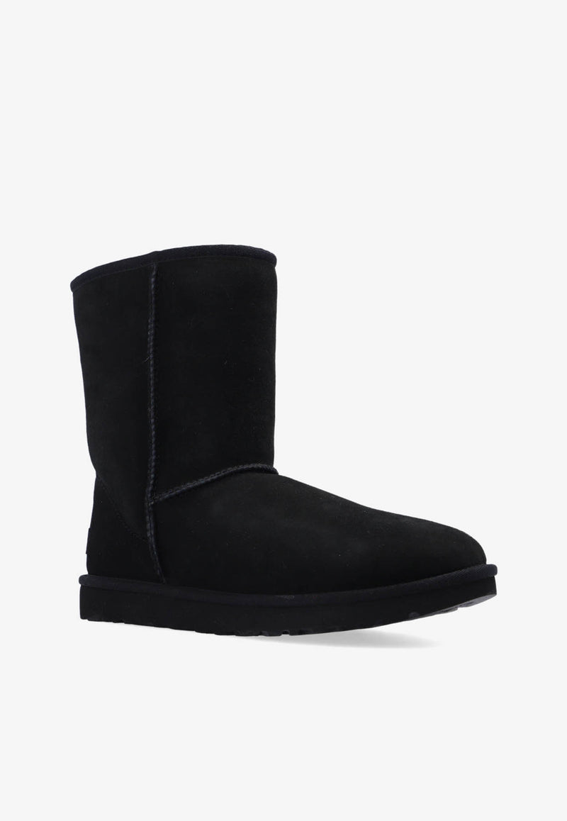 UGG Classic Short II Suede Boots 1016223 0-BLK