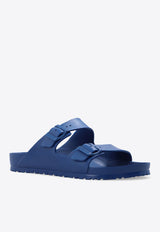 Birkenstock Arizona Logo-Detail Slides 1019051 0-NAVY