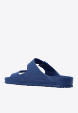 Birkenstock Arizona Logo-Detail Slides 1019051 0-NAVY