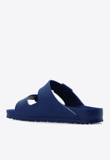 Birkenstock Arizona Logo-Detail Slides 1019142 0-NAVY