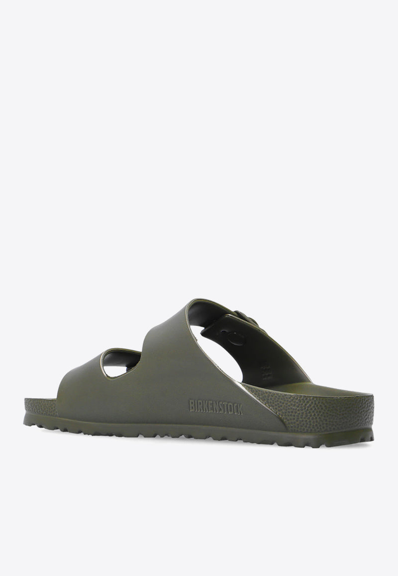 Birkenstock Arizona Logo-Detailed Slides Green