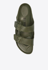 Birkenstock Arizona Logo-Detailed Slides Green