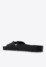 Birkenstock Madrid Logo-Detailed Slides Black