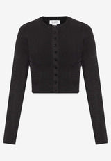 Victoria Beckham Pointelle-Knit Cropped Cardigan

 1322KJU003776A 0-BLACK