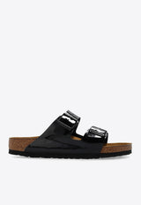 BirkenstockArizona Double-Strap Slides1005291 0-PATENT BLACKBlack