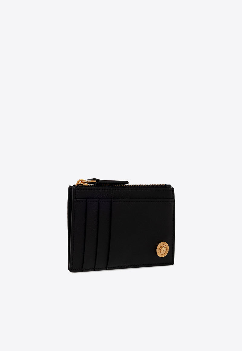 Versace Medusa Leather Cardholder Black 1006197 1A03190-1B00V