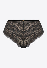 Versace Barocco Lace Briefs Black 1008532 1A06123-1B000