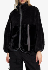 UGG Marlene Zip-Up Fleece Jacket 1134993 0-BLK