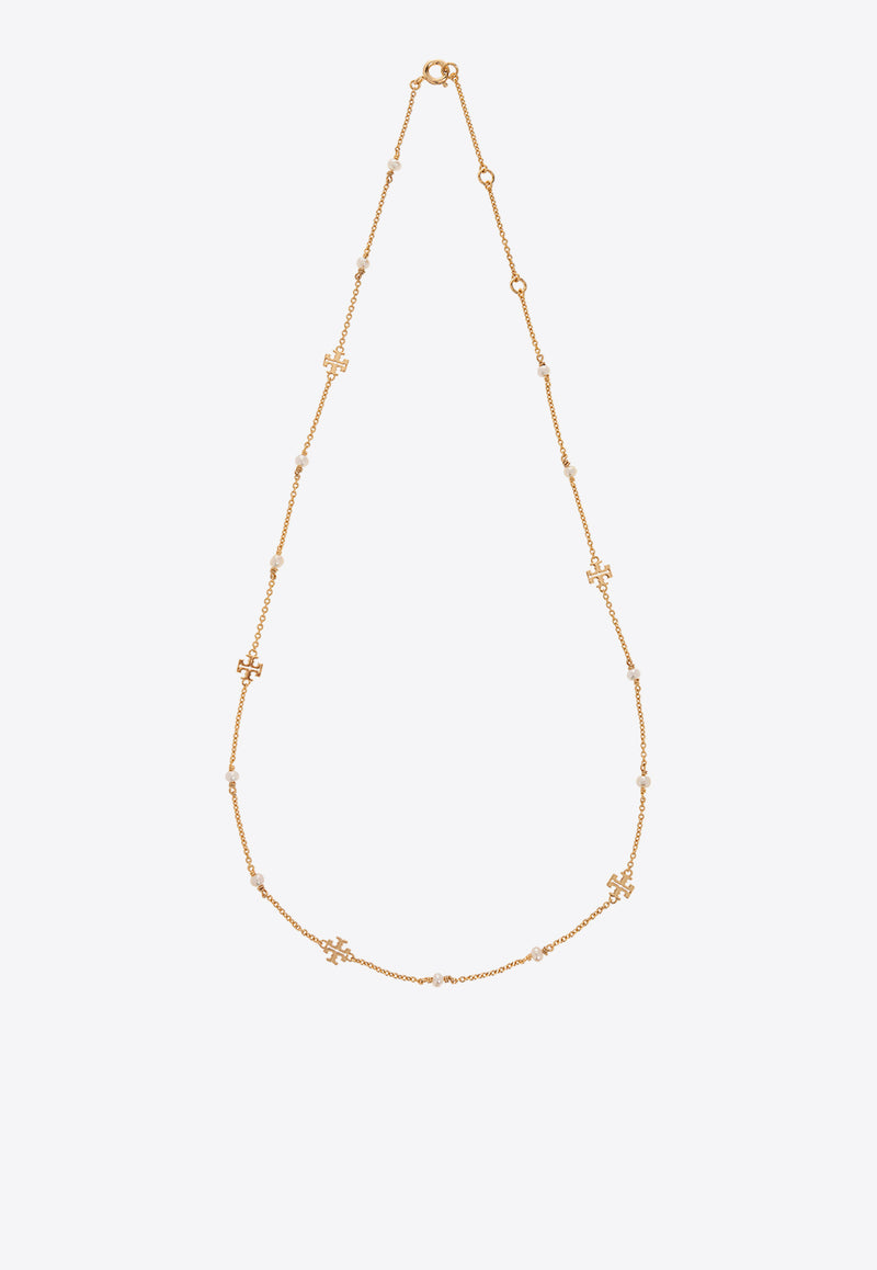 Tory Burch Kira Pearl Delicate Necklace Gold 136782 0-137