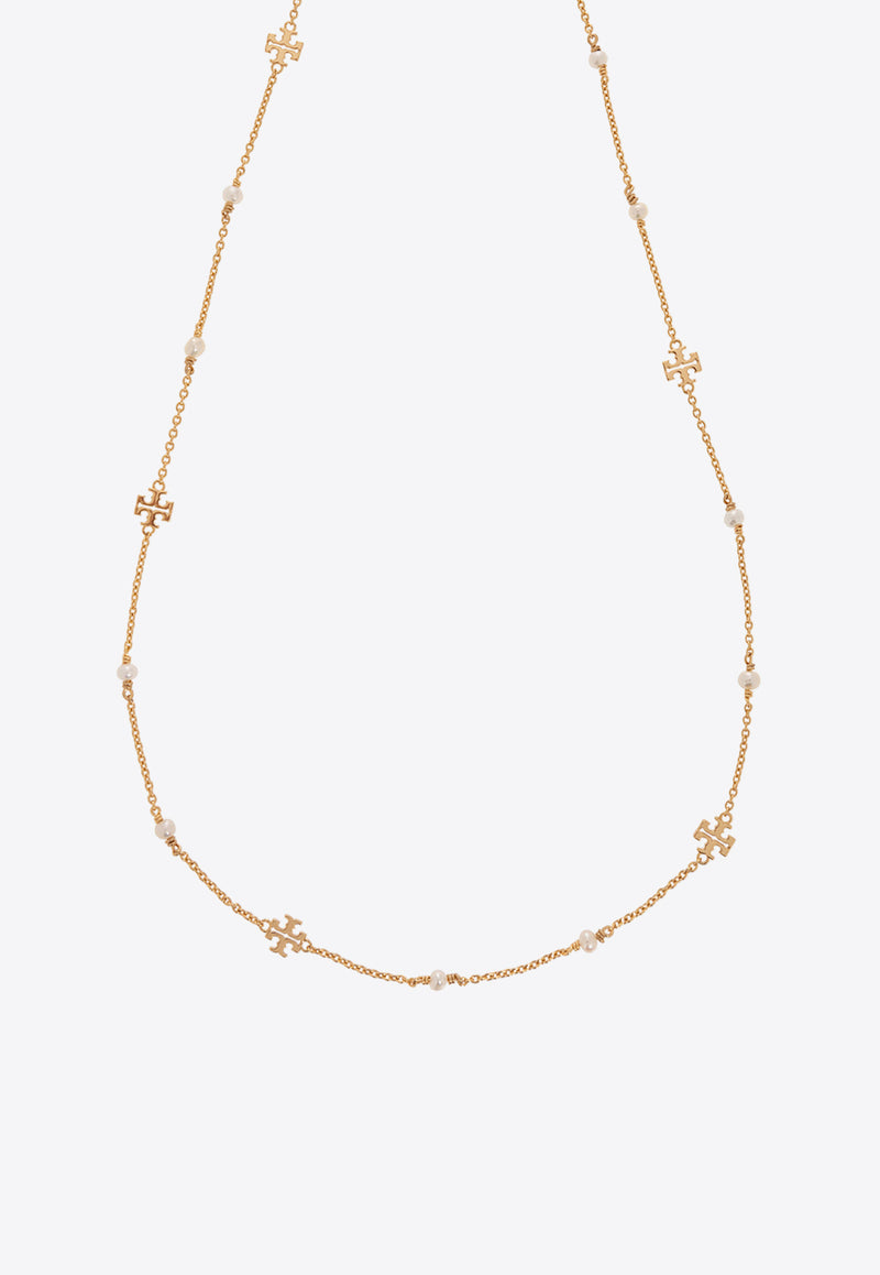 Tory Burch Kira Pearl Delicate Necklace Gold 136782 0-137