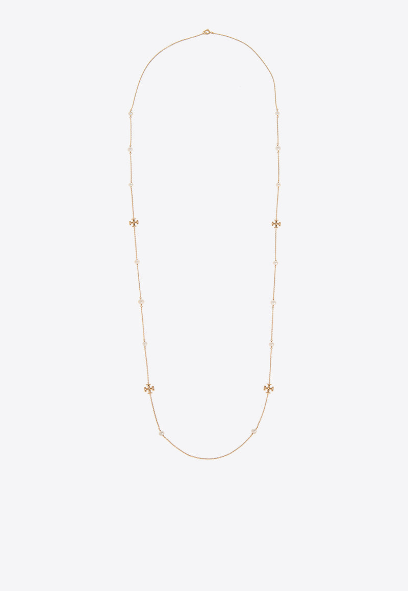 Tory Burch Kira Pearl Delicate Necklace Gold 136789 0-137