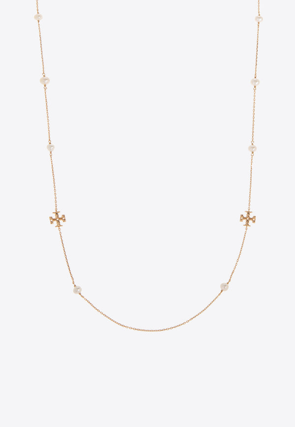 Tory Burch Kira Pearl Delicate Necklace Gold 136789 0-137