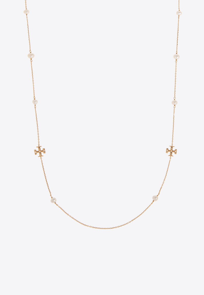 Tory Burch Kira Pearl Delicate Necklace Gold 136789 0-137