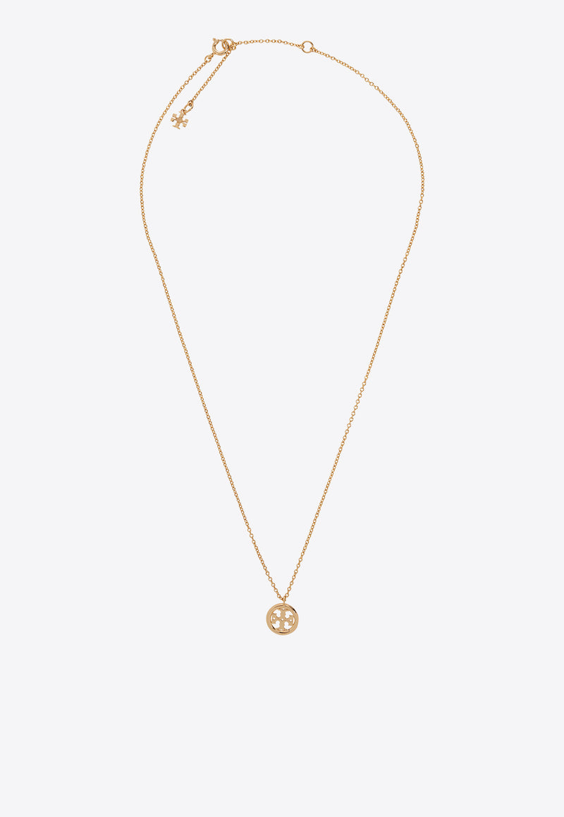 Tory Burch Miller Pendant Necklace Gold 137185 0-720