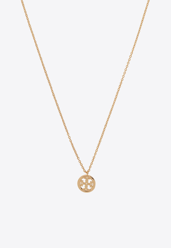 Tory Burch Miller Pendant Necklace Gold 137185 0-720