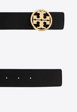 Tory Burch Miller Reversible Leather Belt Black 138936 0-001