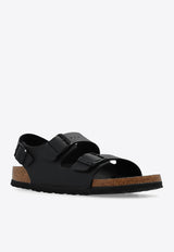 BirkenstockMilano Leather Slingback Flat Sandals1024998 0-BLACKBlack