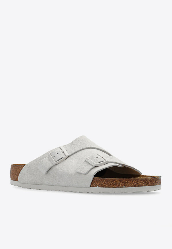 BirkenstockZurich Double-Strap Leather Slides1025028 0-ANTIQUE WHITECream