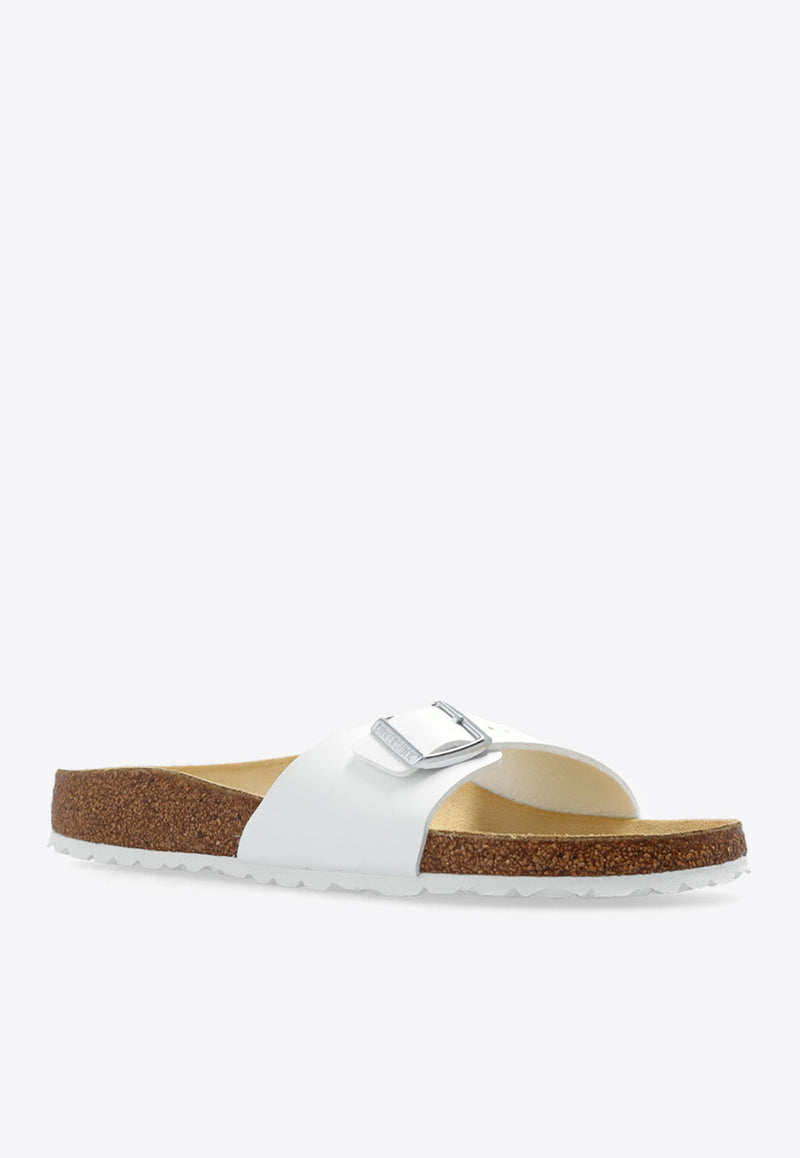 BirkenstockMadrid Leather Slides40733 0-WHITEWhite