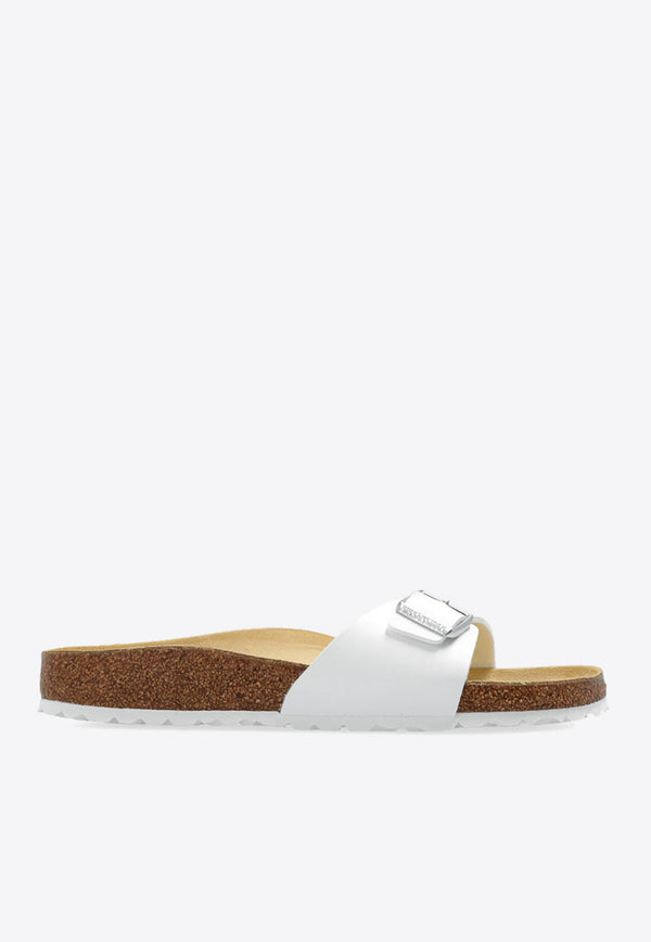 BirkenstockMadrid Leather Slides40733 0-WHITEWhite