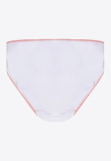 Stella McCartney Kids Babies Embroidered Knickers - Set of 2 Pink 422272 SHJ50-9082