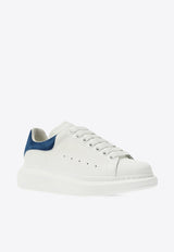 Alexander McQueen Signature Oversized Leather Sneakers White 553770 WHGP7-9086