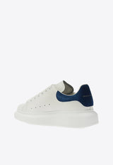 Alexander McQueen Signature Oversized Leather Sneakers White 553770 WHGP7-9086