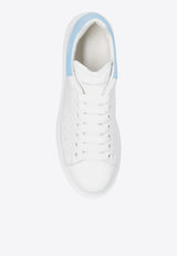 Alexander McQueen Larry Oversized Leather Sneakers White 553770 WHGP7-9412