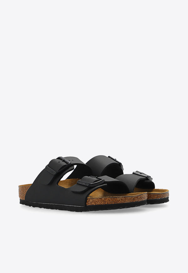 Birkenstock Kids Kids Arizona Birko-Flor Slides 555123 0-BLACK