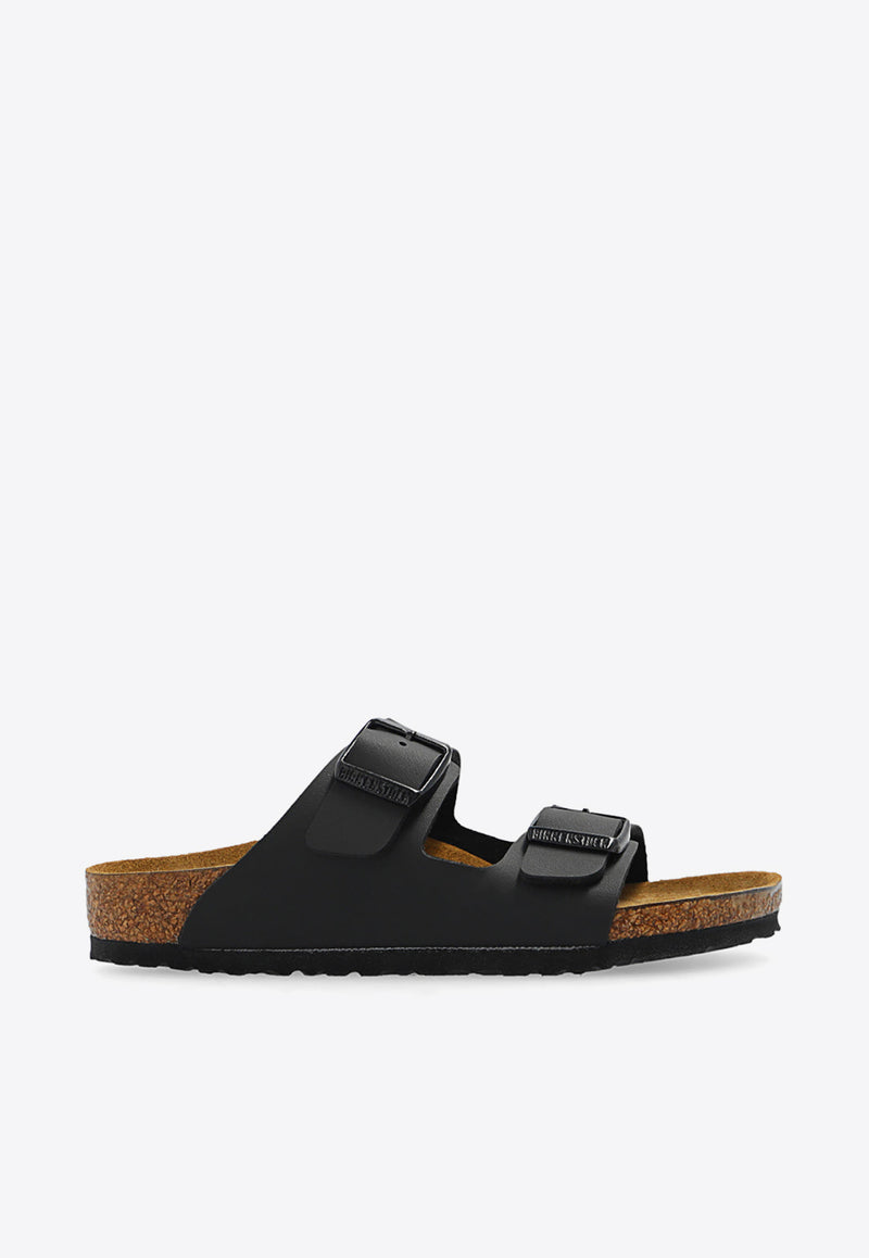 Birkenstock Kids Kids Arizona Birko-Flor Slides 555123 0-BLACK