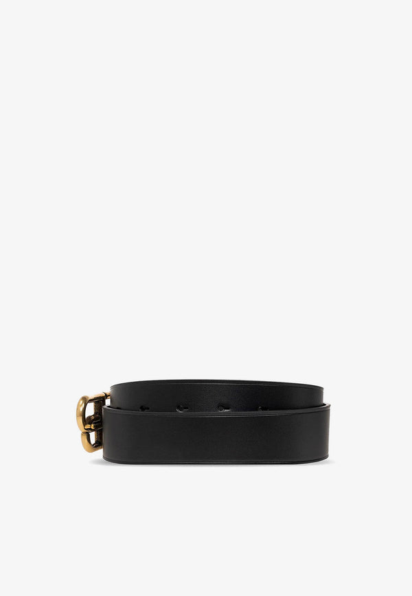 Balenciaga Large BB Leather Belt 570370 1CH04-1000