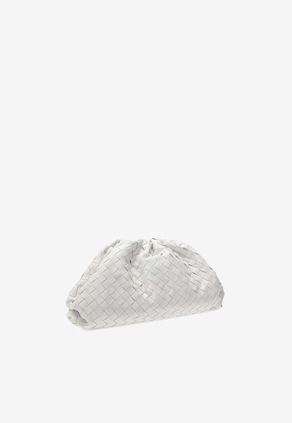 Bottega Veneta Pouch in Intrecciato Leather 576175 VCPP0-9143 White