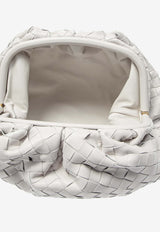 Bottega Veneta Pouch in Intrecciato Leather 576175 VCPP0-9143 White