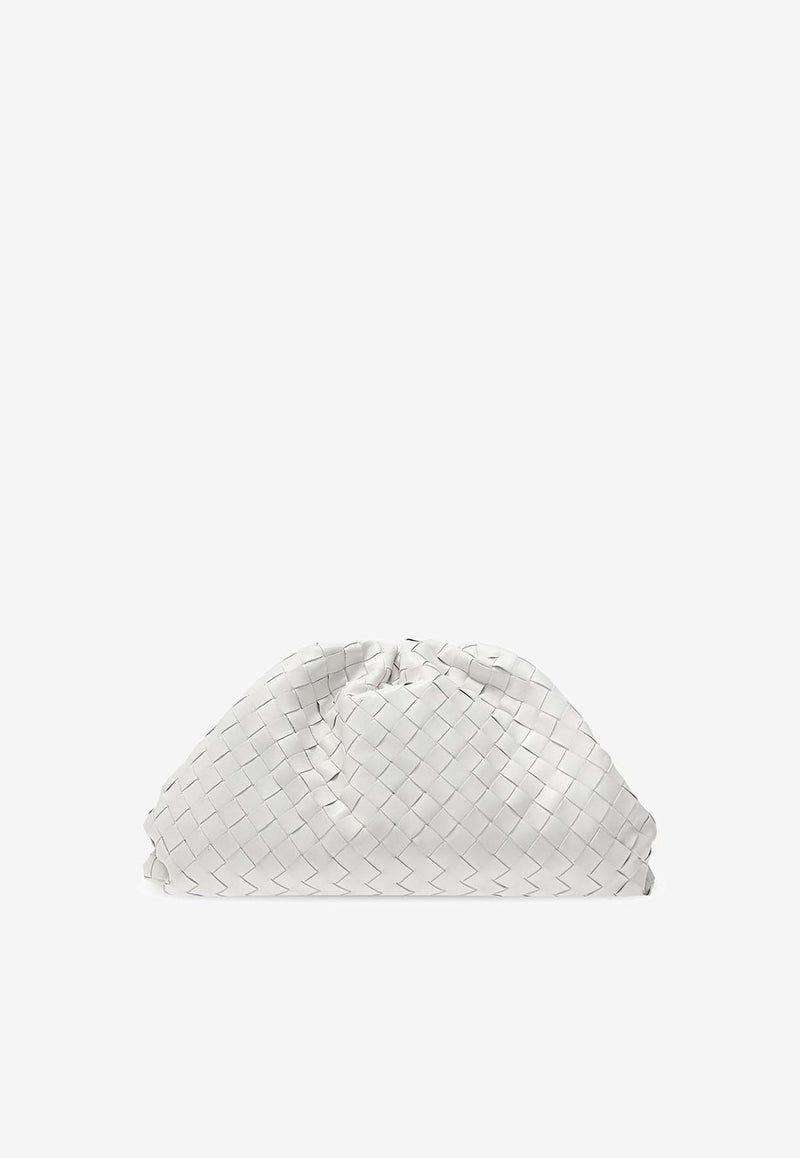 Bottega Veneta Pouch in Intrecciato Leather 576175 VCPP0-9143 White