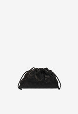 Bottega Veneta Mini Pouch Bag in Intrecciato Leather 585852 VCPP1-8803 Black