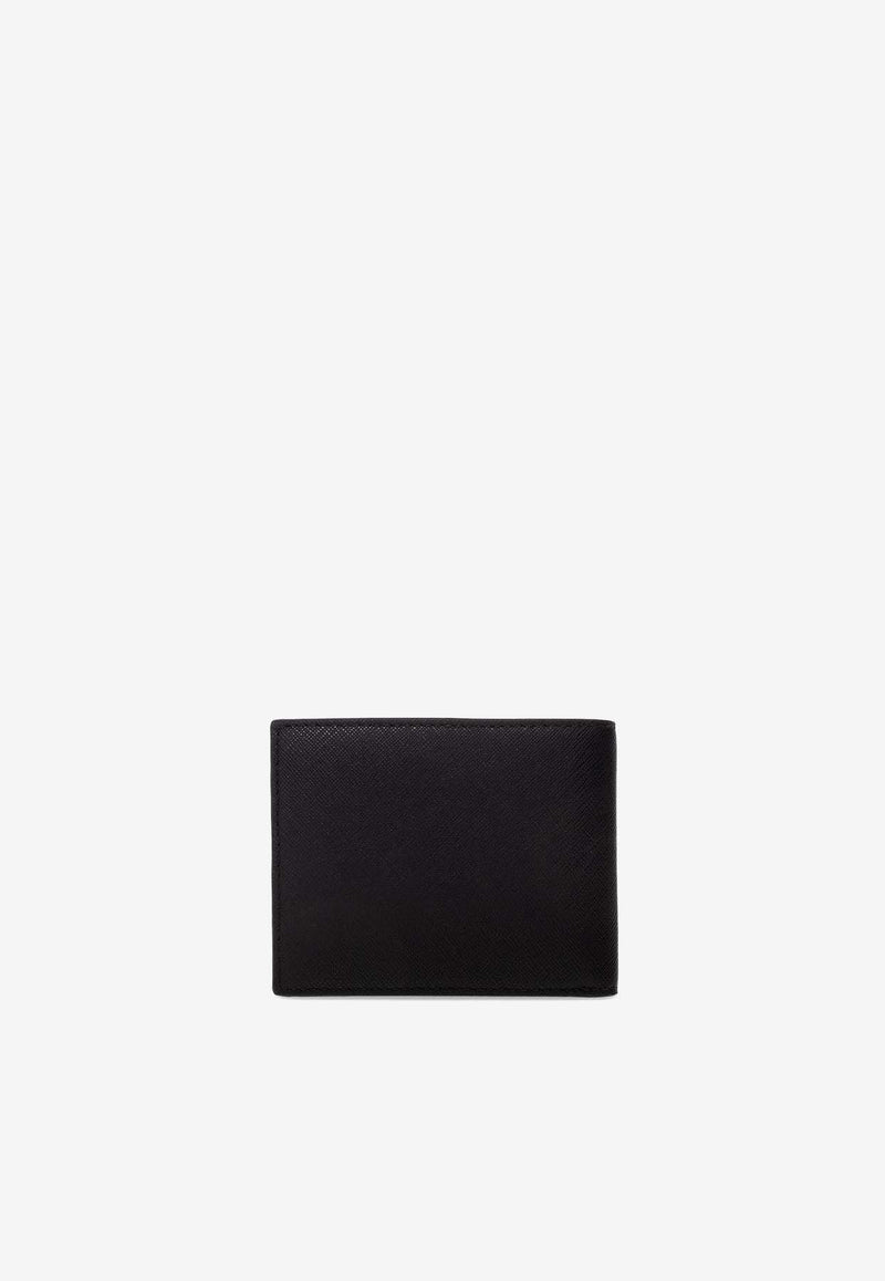 Bally Bevye Bi-Fold Leather Wallet 603237 25893-F106