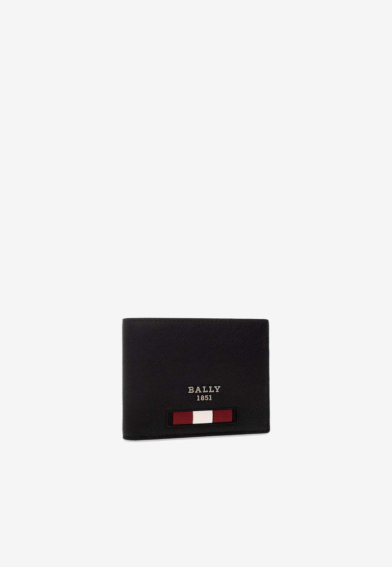 Bally Bevye Bi-Fold Leather Wallet 603237 25893-F106