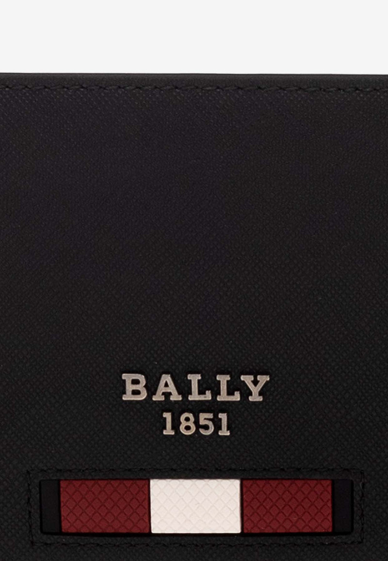 Bally Bevye Bi-Fold Leather Wallet 603237 25893-F106